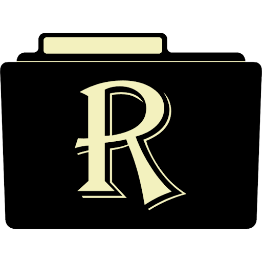 R Icon Alphabet Folder Iconset Aaron Sinuhe