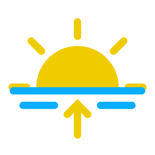 Weather, Sunrise Icon Free Of The Weather Is Nice Today