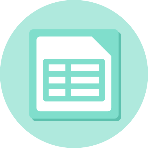 Libreoffice, Calc Icon Free Of Macaron