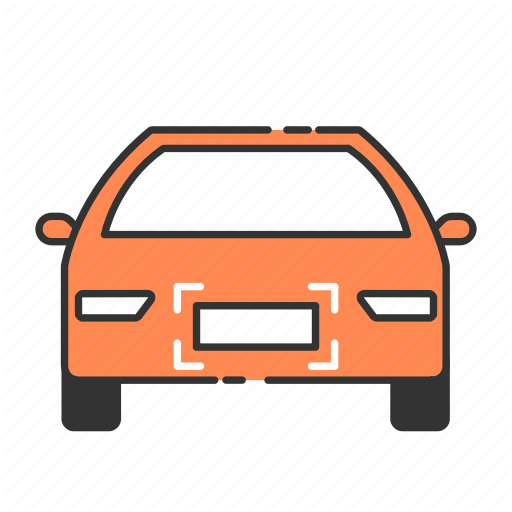 Auto, Car, Licence, Plate, Recognition, Registration, Vehicule Icon