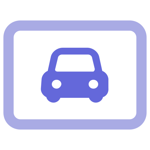 Rent License Plate, Car, Number Icon With Png And Vector Format