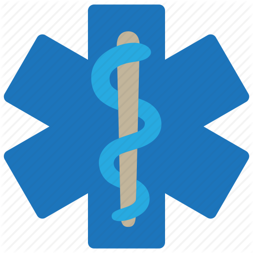 Hospital, Medical, Snake, Star Of Life Icon