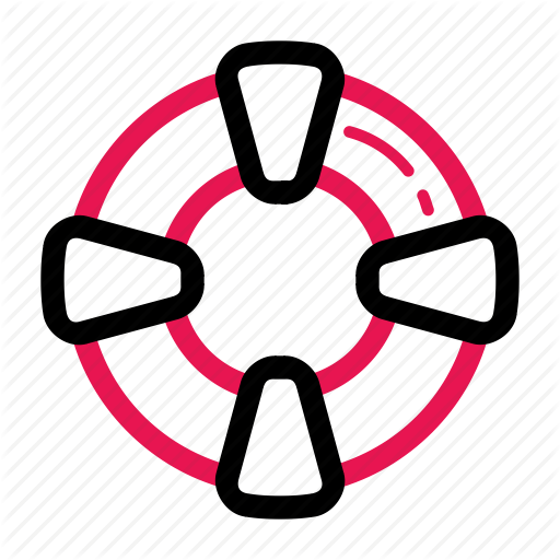 Belt, Customer, Help, Jacket, Life, Preserver, Support Icon
