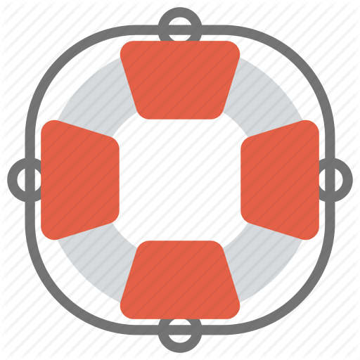 Life Buoy, Life Ring, Lifeguard, Lifesaver, Saver Ring Icon
