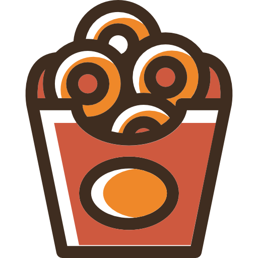 Onion Rings Icons Free Download