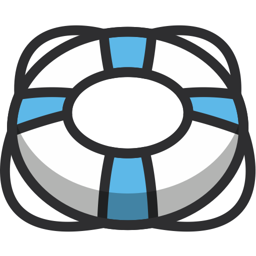 Life Ring, Security, Float, Ring, Lifering, Life Guard Icon