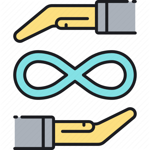 Infinity, Insurance, Lifetime, Perpetual, Perpetual Insurance Icon