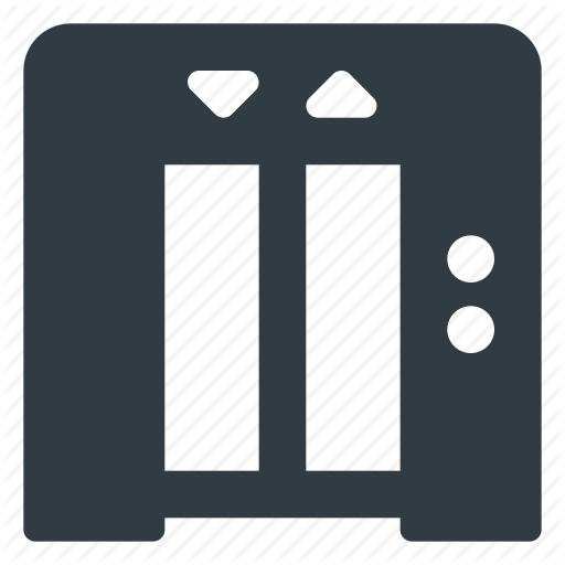 Building, Door, Elevator, Hotel, Lift Icon