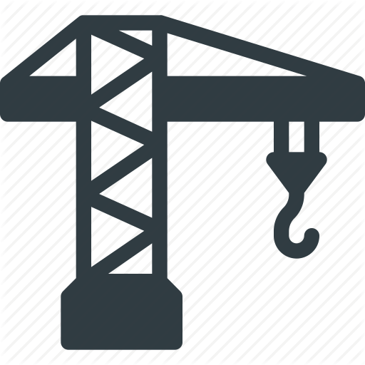 Construction, Crane, Havy, Industry, Lift Icon