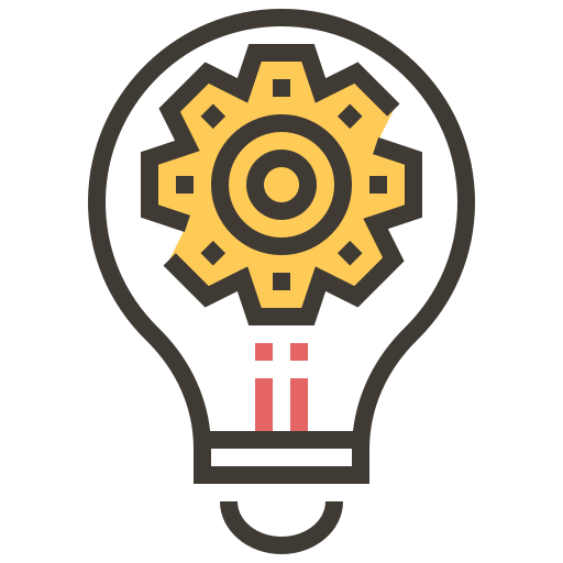 Artificial Intelligence, Settings, Light, Bulb Icon Free