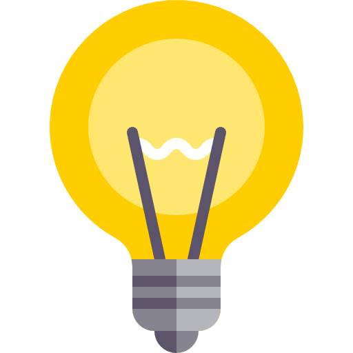 Idea, Light Bulb, Invention Icon