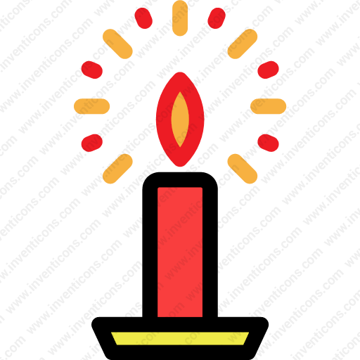 Download Burning,candle,illumination,light Icon Inventicons