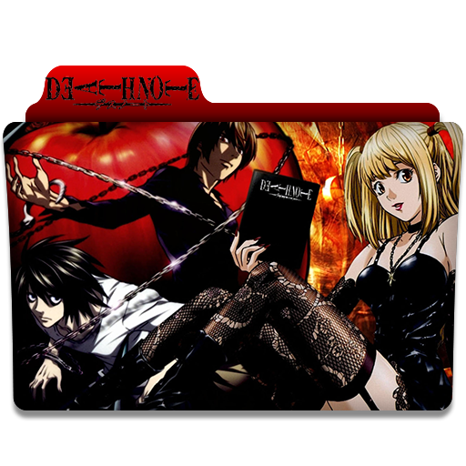 Death Note Anime Folder Icon