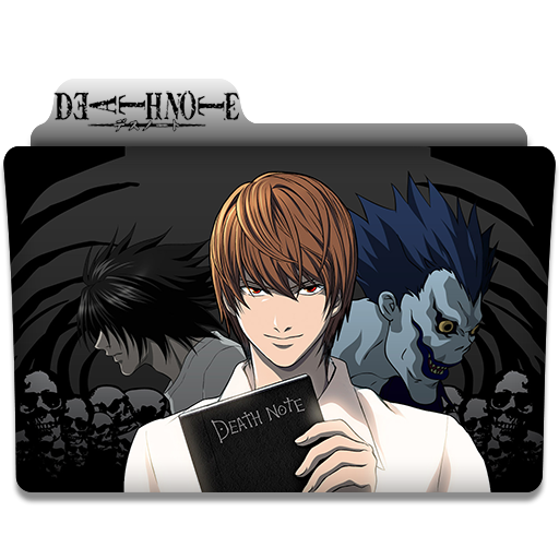 Death Note Anime Folder Icon
