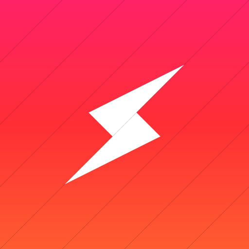 Flat Square White On Ios Orange Gradient Raphael