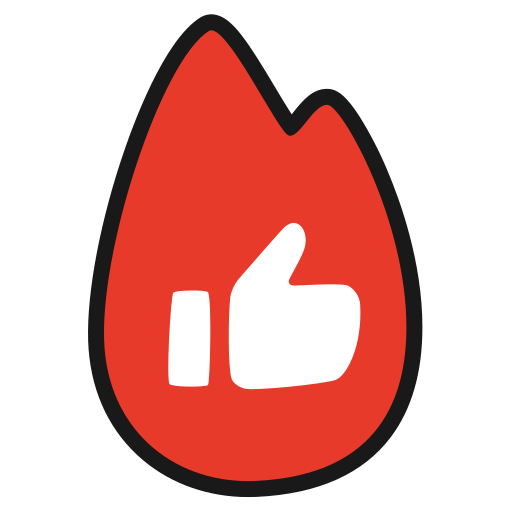 Hot, Finger, Like, Awesome, Trend, Fire Icon Free Of Youtuber