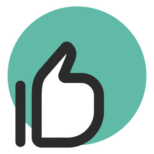 Like Colored Stroke Icon