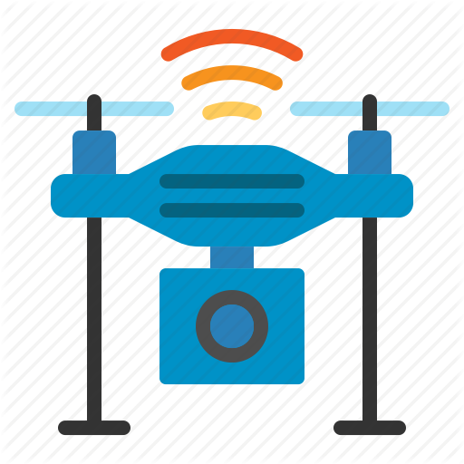 Drone, Internet, Iot, Things, Wifi Icon