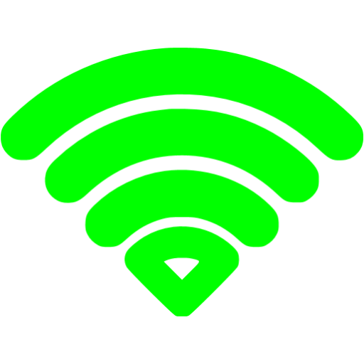 Lime Wifi Icon