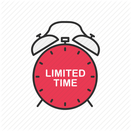 Clock, Limited Time, Shopping, Time Icon