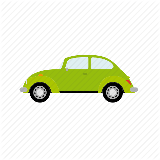 Bug, Car, Limousine, Small, Vintage Icon