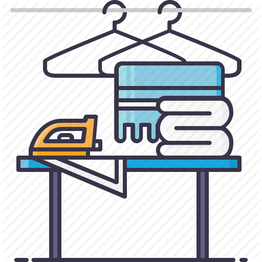Hanger, Iron, Laundry, Linen, Towel Icon