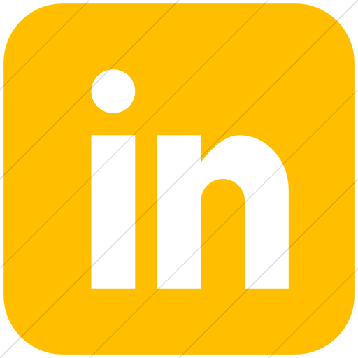 Simple Yellow Social Media Linkedn