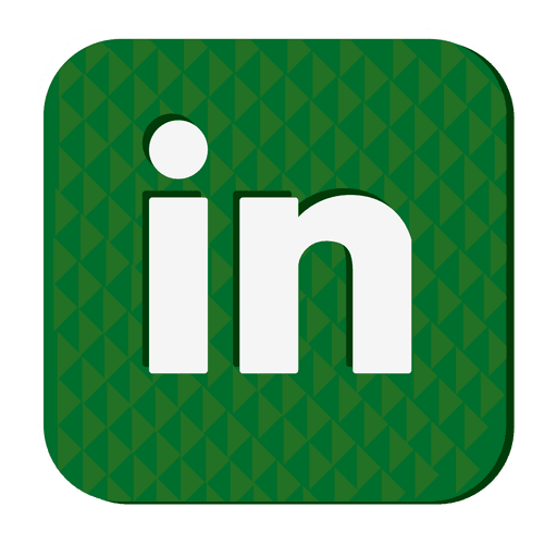 Linkedin Rubber Icon