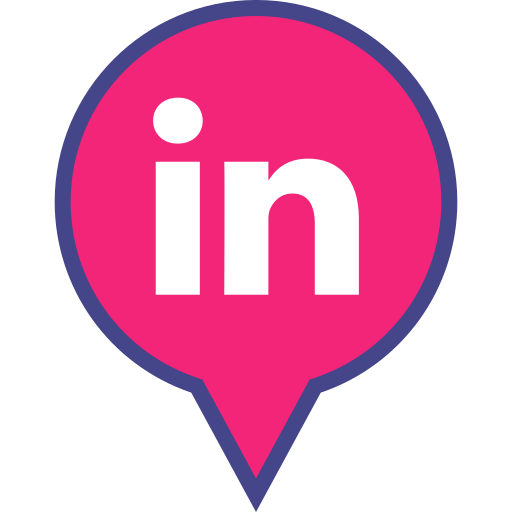 Social, Media, Pin, Logo, Linkedn Free Of Social Media Free