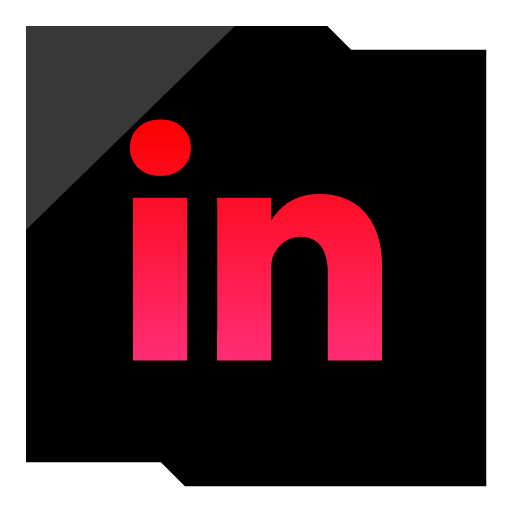 Linkedin Epic Red Social Media Icon