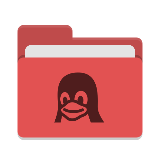 Folder Red Linux Icon Papirus Places Iconset Papirus