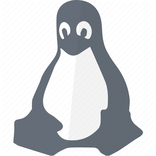 Linux, Object, Penguin, Platform Icon