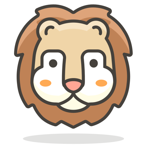 Lion, Face Icon Free Of Free Vector Emoji