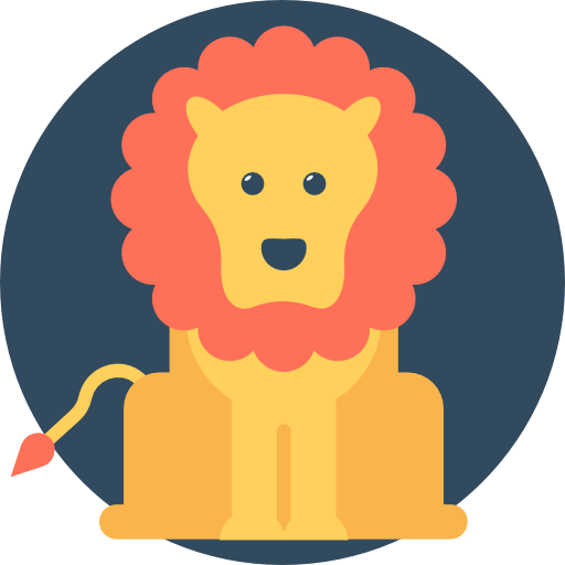 Lion Icon Circus Vectors Market