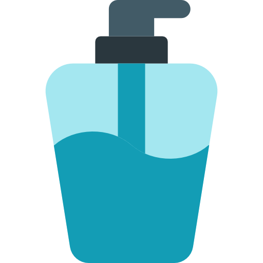 Liquid Soap Icon Blue