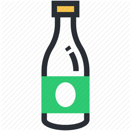 Beverage, Breakfast, Food, Liquor Food, Milk Bottle Icon
