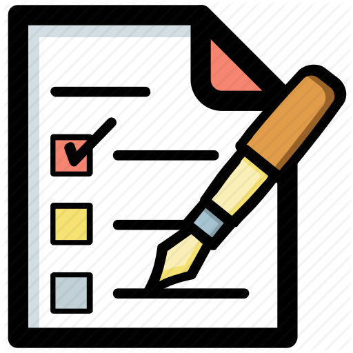 Checklist, Task List, To Do List, Work Order, Work Plan Icon