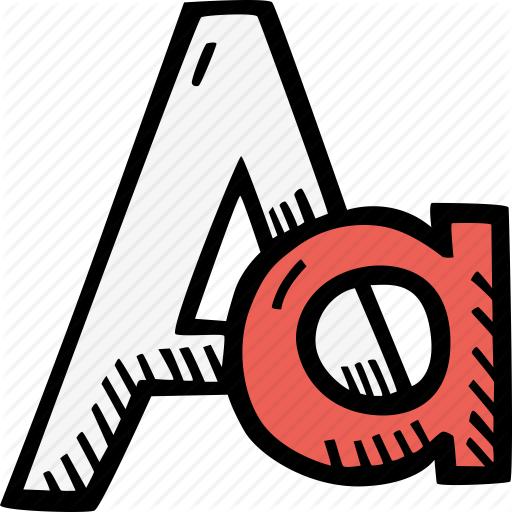 Letter, Lettering, Letters, Literacy, Type, Typography Icon