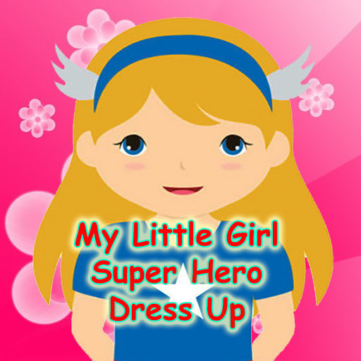 Little Girl Easy Dress Up For Super Hero Edition