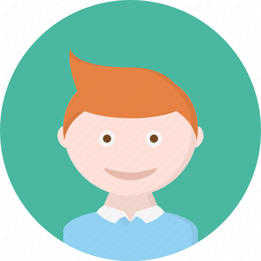Avatar, Boy, Little, Male, Person, Smiling, User Icon