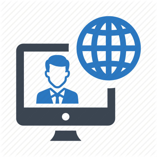 Ebusiness, Live Chat, Moniter, News, Online Business Icon