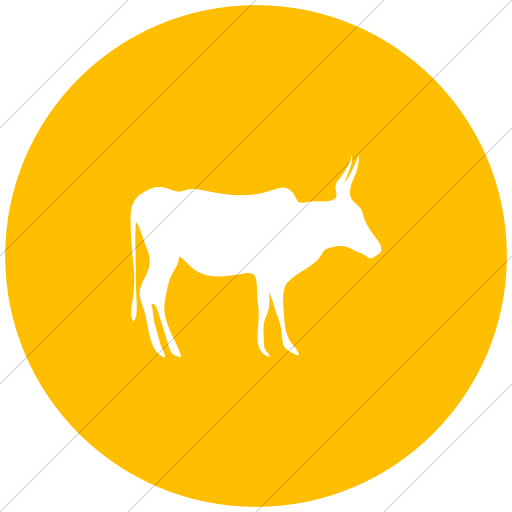 Flat Circle White On Yellow Ocha Humanitarians