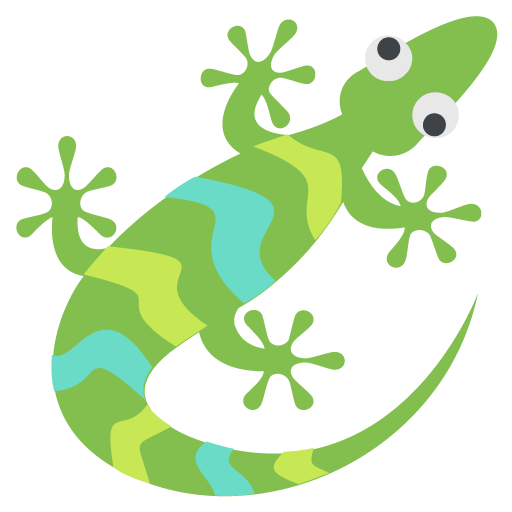 Lizard Emoji Vector Icon Free Download Vector Logos Art Graphics