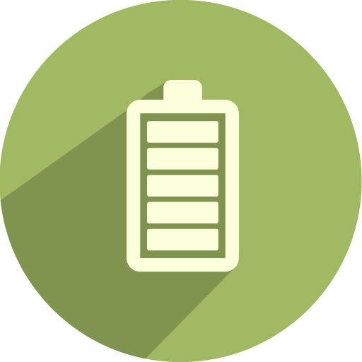 Battery Bar Full Icon Battery Iconset Graphicloads