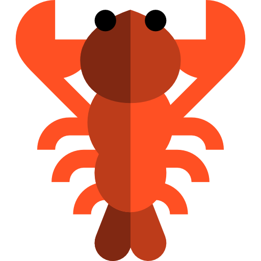 Food, Sea Life, Lobster, Food And Restaurant, Animal, Animals Icon