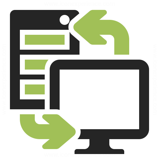 Server Client Exchange Icon Iconexperience