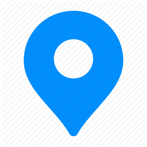 Blue, Gps, Location, Map, Pin, Place Icon