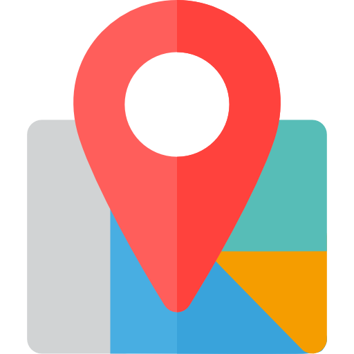 Map Location, Map Point, Street Map Icon