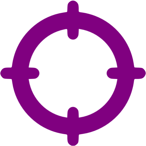 Purple Define Location Icon