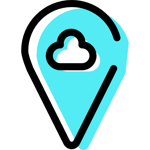 Cloud, Map Location, Pn